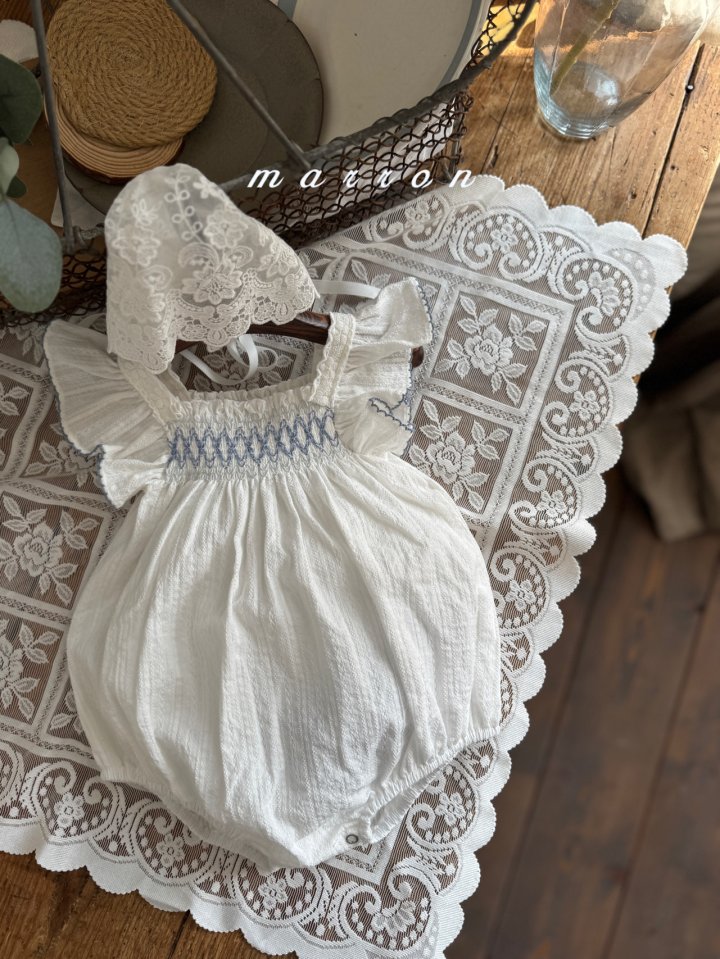 Marron - Korean Baby Fashion - #babygirlfashion - Sun Set Suit