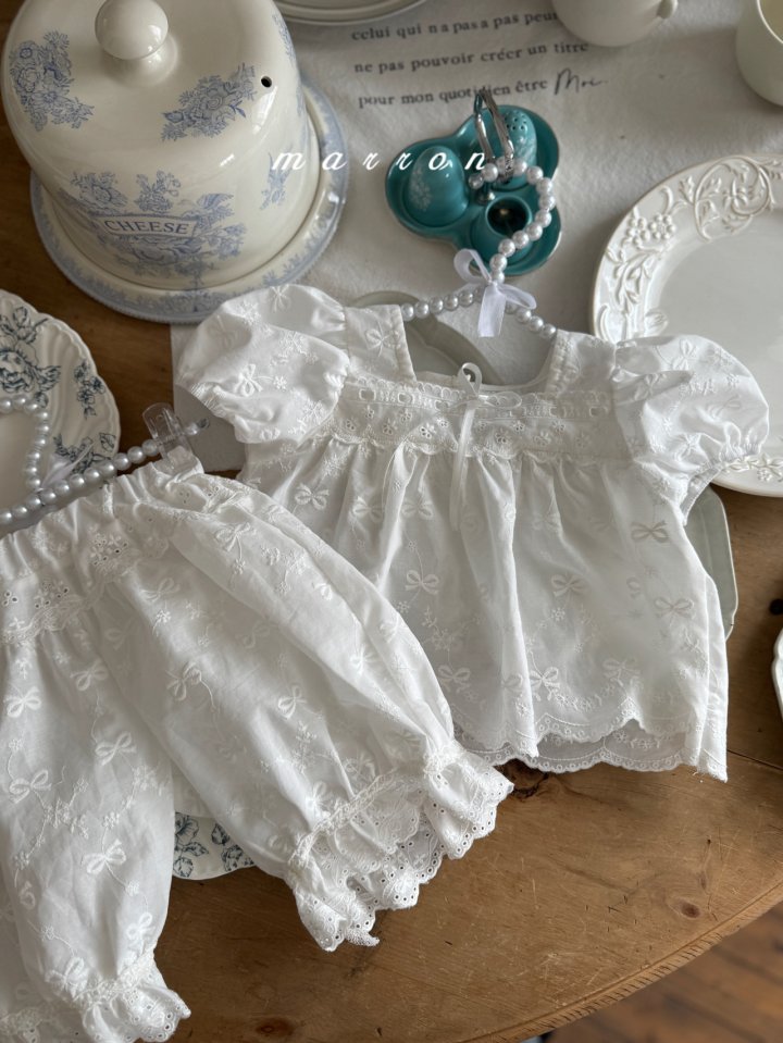 Marron - Korean Baby Fashion - #babyfever - Butter Set - 4