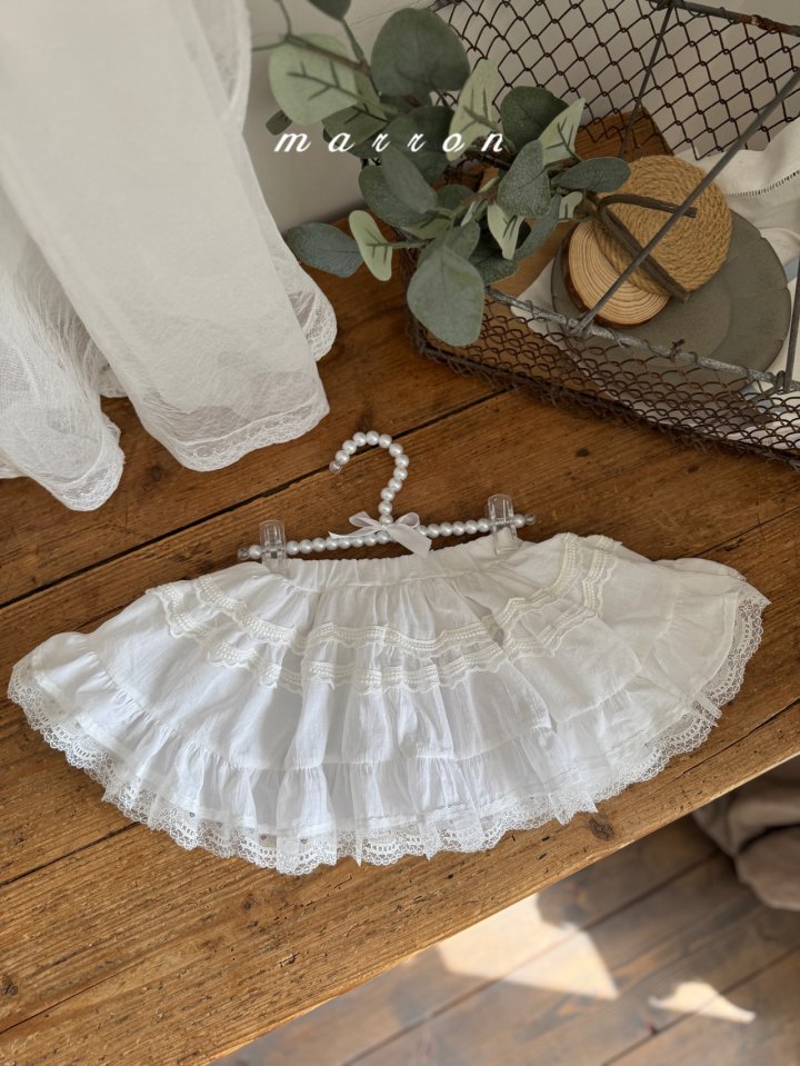 Marron - Korean Baby Fashion - #babygirlfashion - Heine Skirt - 2