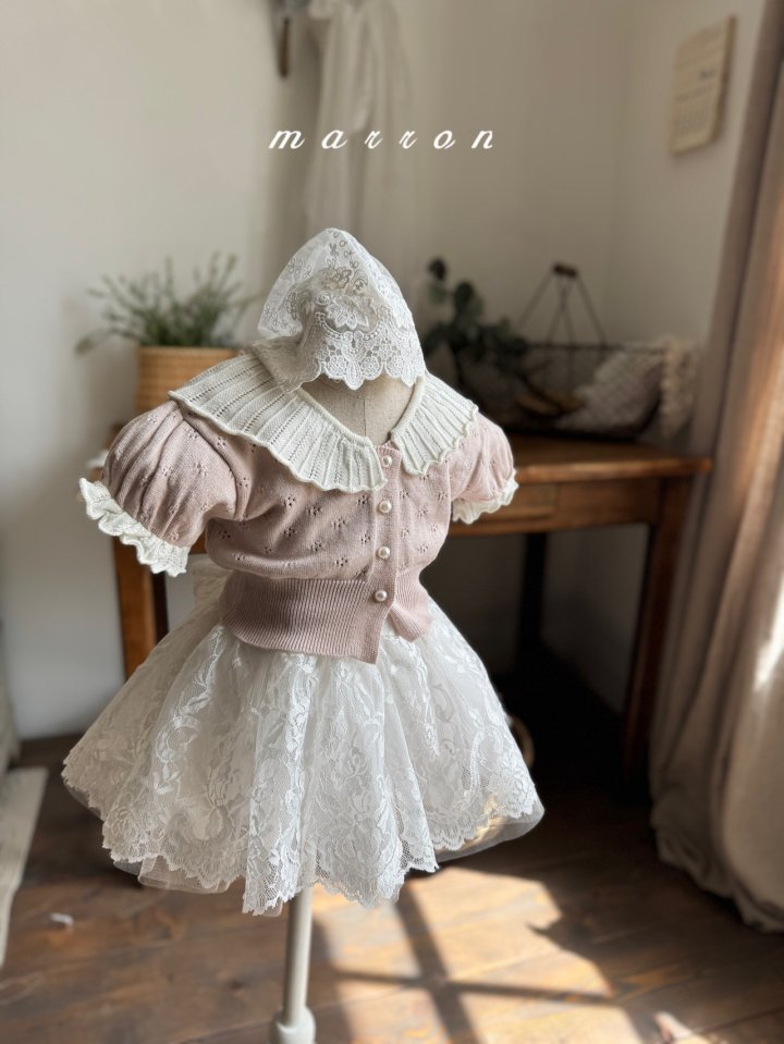 Marron - Korean Baby Fashion - #babygirlfashion - Julie Skirt - 11