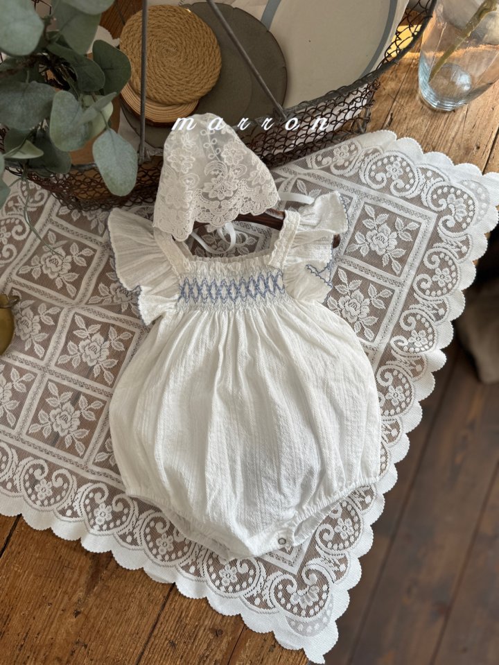 Marron - Korean Baby Fashion - #babylifestyle - Sun Set Suit - 2