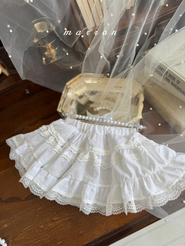 Marron - Korean Baby Fashion - #babylifestyle - Heine Skirt - 3