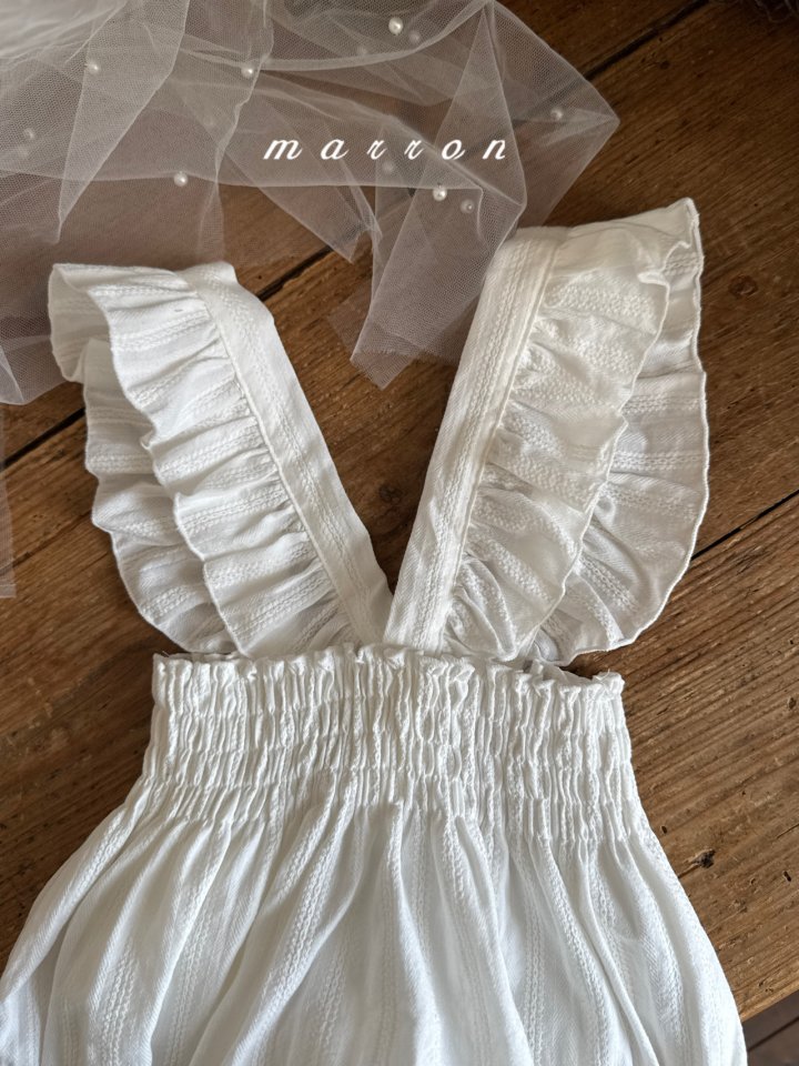 Marron - Korean Baby Fashion - #babylifestyle - Sweet Dress - 8