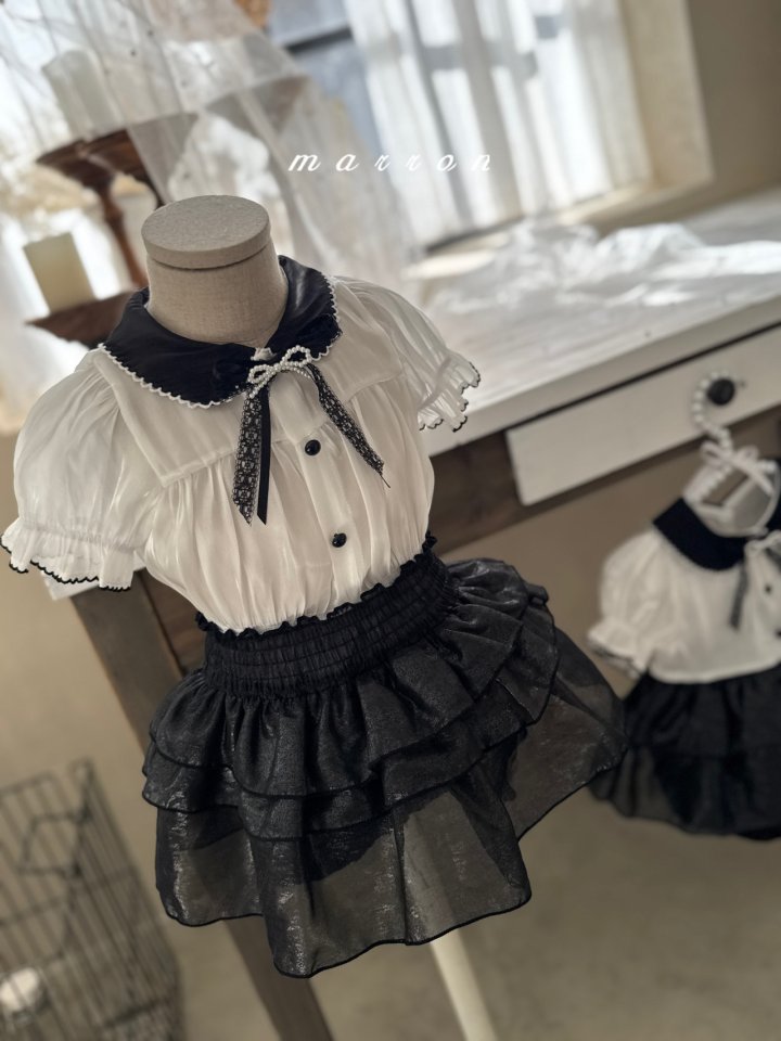 Marron - Korean Baby Fashion - #babylifestyle - Jenny Blouse - 7