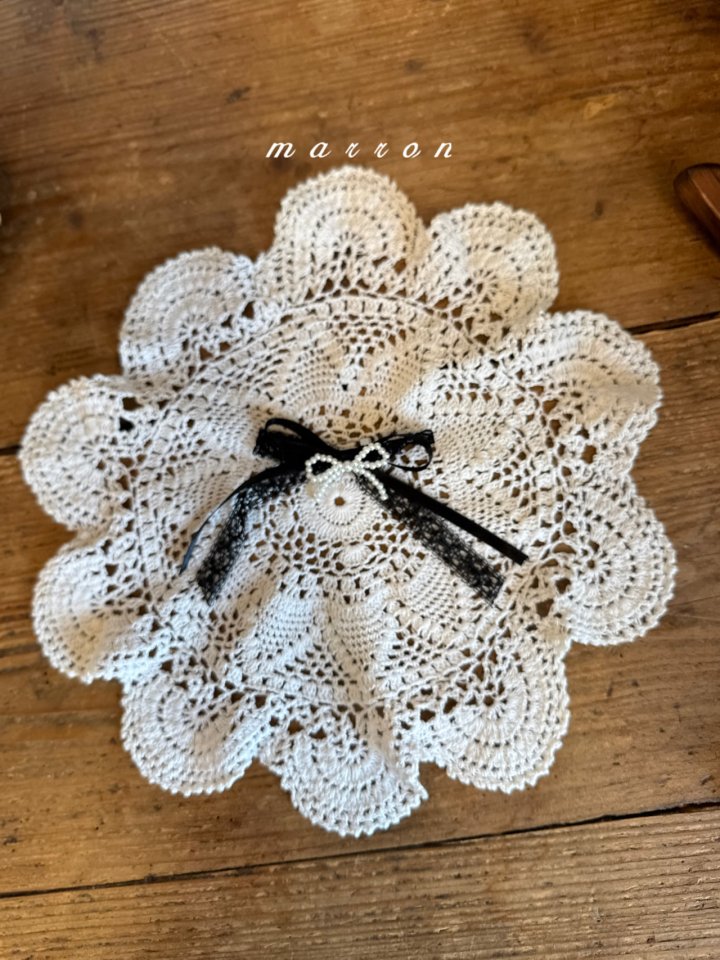 Marron - Korean Baby Fashion - #babylifestyle - Ribbon Brooch - 3