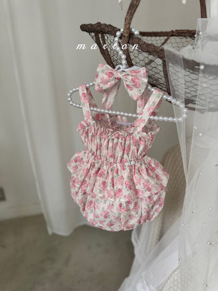 Marron - Korean Baby Fashion - #babylifestyle - Summer Suit Set - 4
