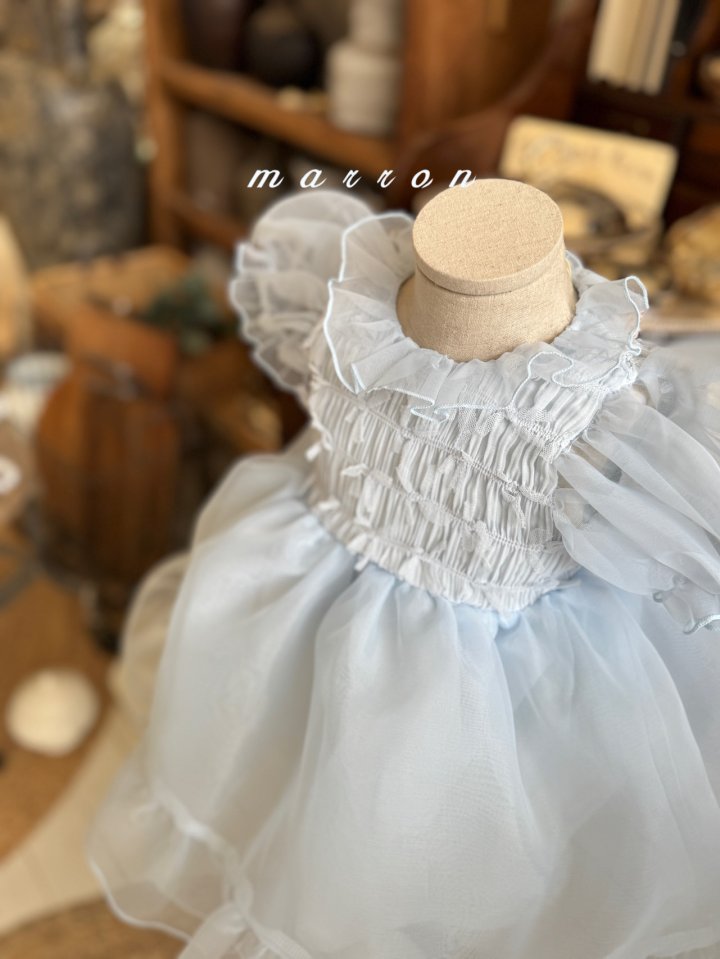 Marron - Korean Baby Fashion - #babyoninstagram - Lauren Dress