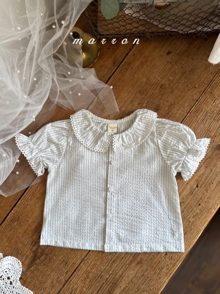 Marron - Korean Baby Fashion - #babyoninstagram - Windy Blouse - 10