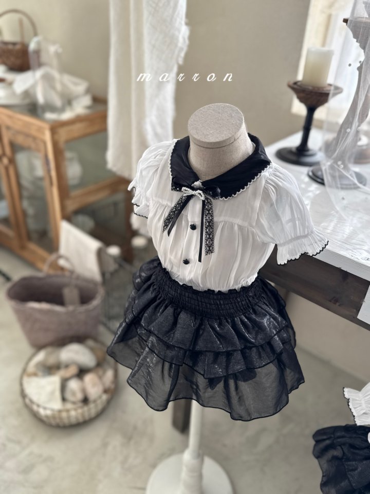 Marron - Korean Baby Fashion - #babyoninstagram - Jenny Blouse - 8