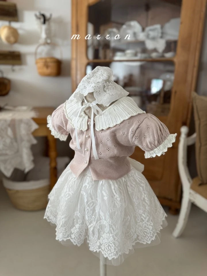 Marron - Korean Baby Fashion - #babyootd - Laura Knit Cardigan - 11