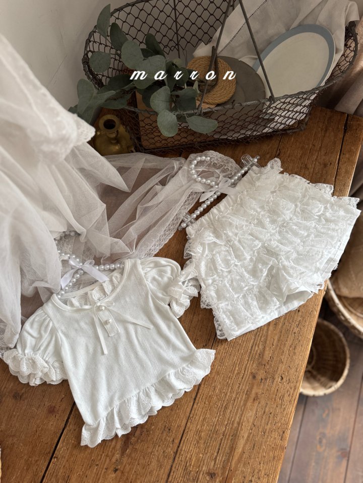Marron - Korean Baby Fashion - #babyootd - Rosa Tee - 10
