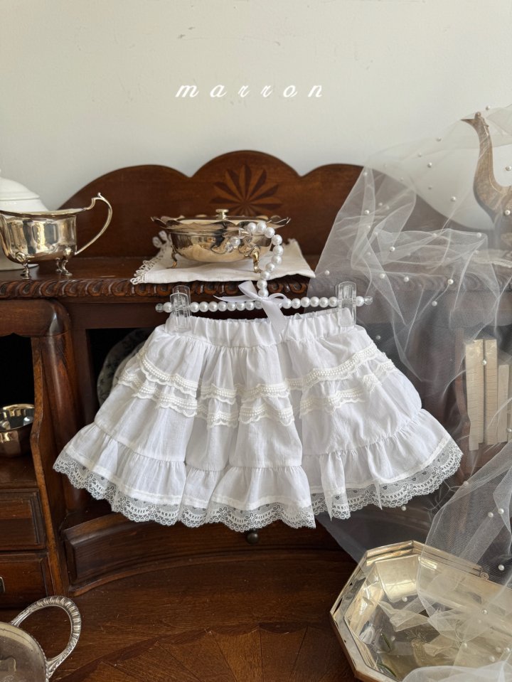 Marron - Korean Baby Fashion - #babyootd - Heine Skirt - 5