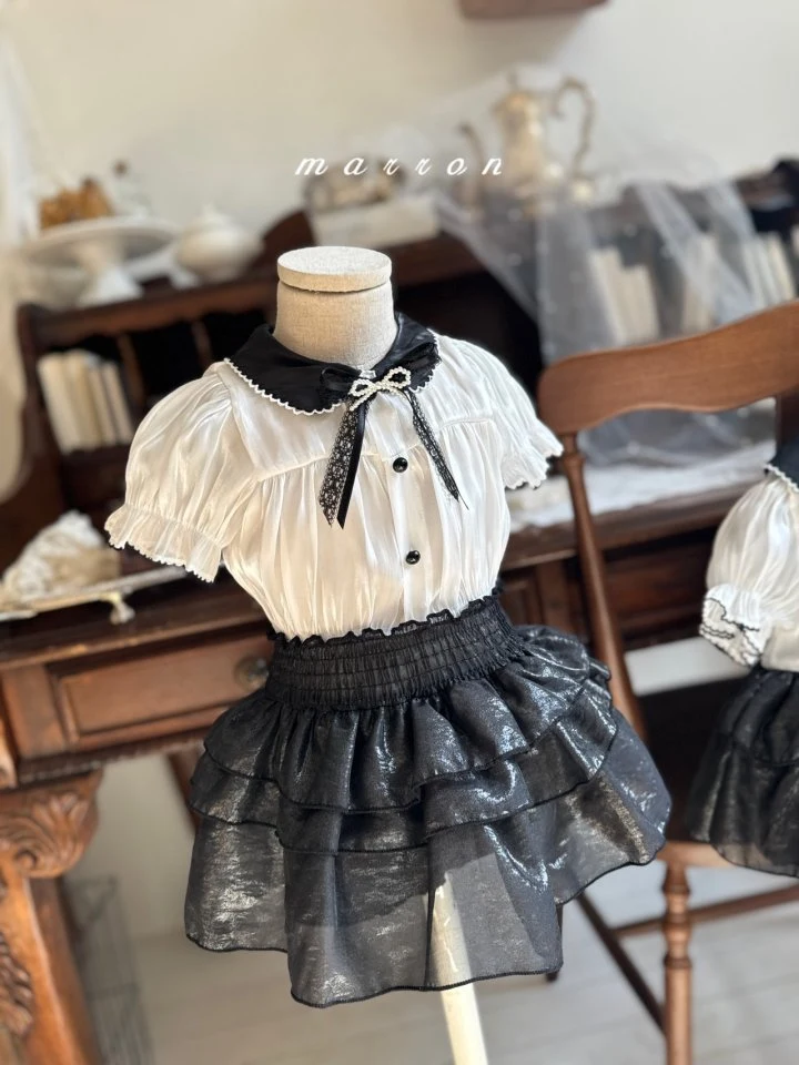 Marron - Korean Baby Fashion - #babyootd - Jenny Blouse - 9
