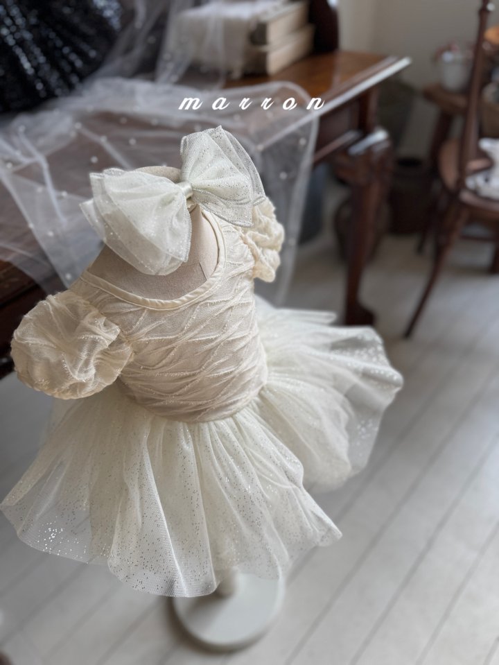 Marron - Korean Baby Fashion - #babyoutfit - Ballet Headband - 6