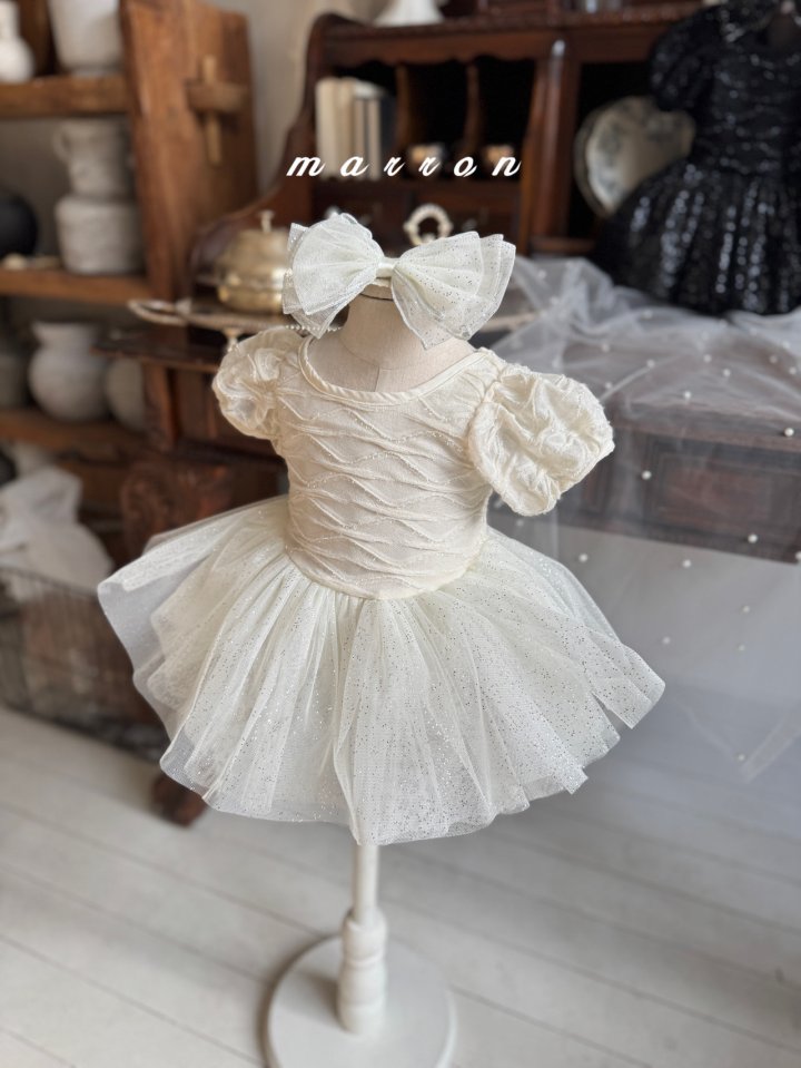 Marron - Korean Baby Fashion - #babyoutfit - Ballet Headband - 7