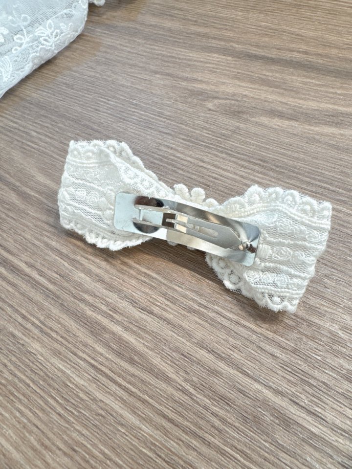 Marron - Korean Baby Fashion - #babyoutfit - Ribbon Snap Pin