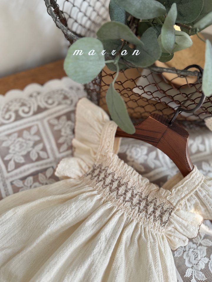 Marron - Korean Baby Fashion - #babyoutfit - Sun Set Suit - 5