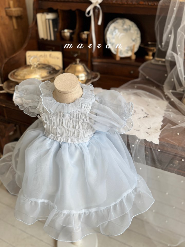 Marron - Korean Baby Fashion - #babyoutfit - Lauren Dress - 3