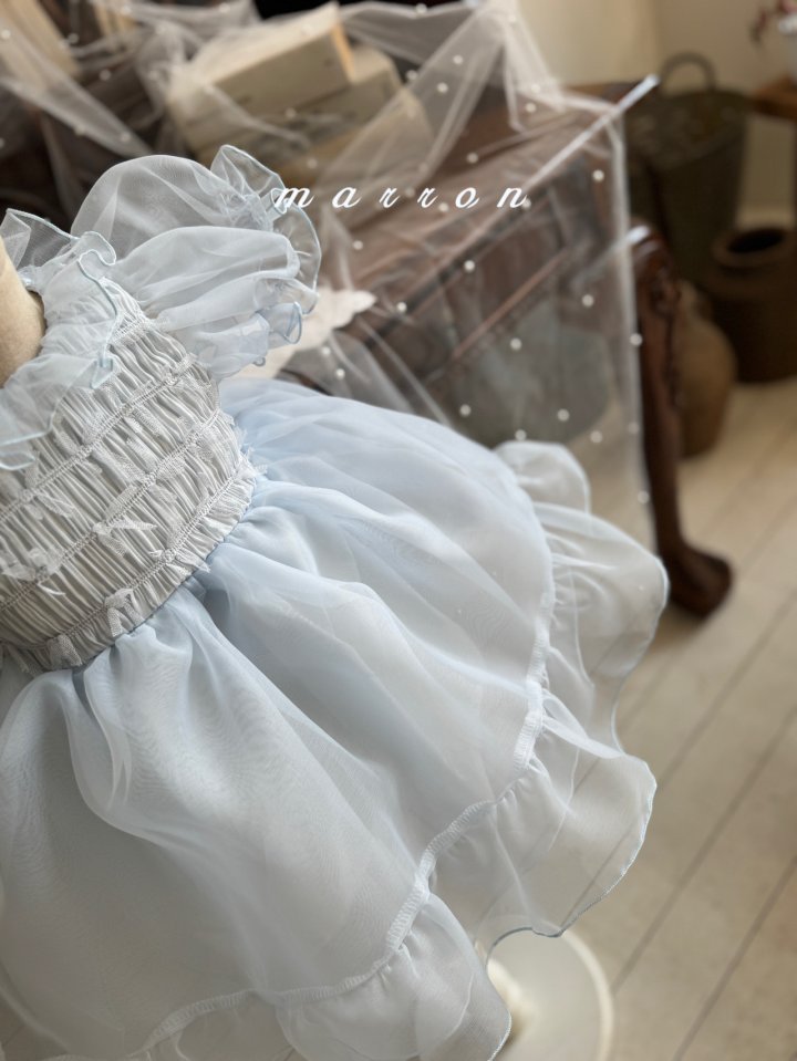 Marron - Korean Baby Fashion - #babyoutfit - Lauren Dress - 4