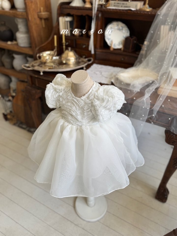 Marron - Korean Baby Fashion - #babyoutfit - Dia Dress - 2