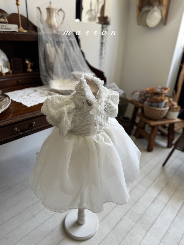 Marron - Korean Baby Fashion - #babyoutfit - Dia Dress - 3