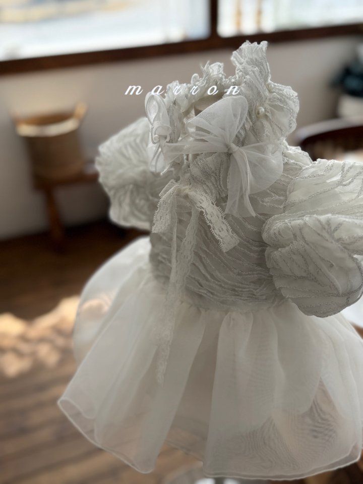 Marron - Korean Baby Fashion - #babywear - Pearl Headband - 9