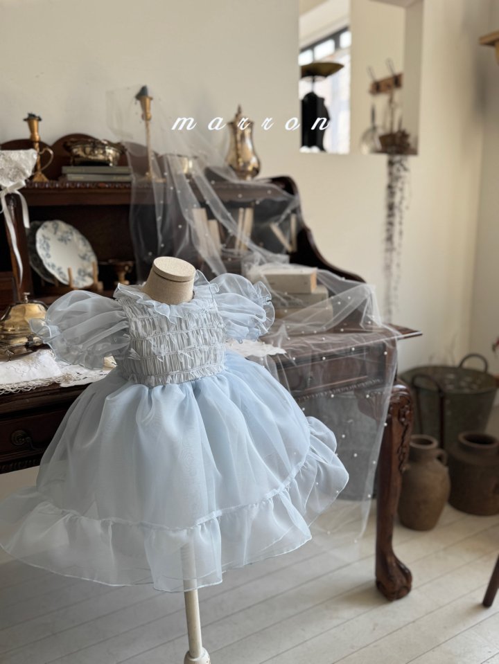 Marron - Korean Baby Fashion - #babywear - Lauren Dress - 5