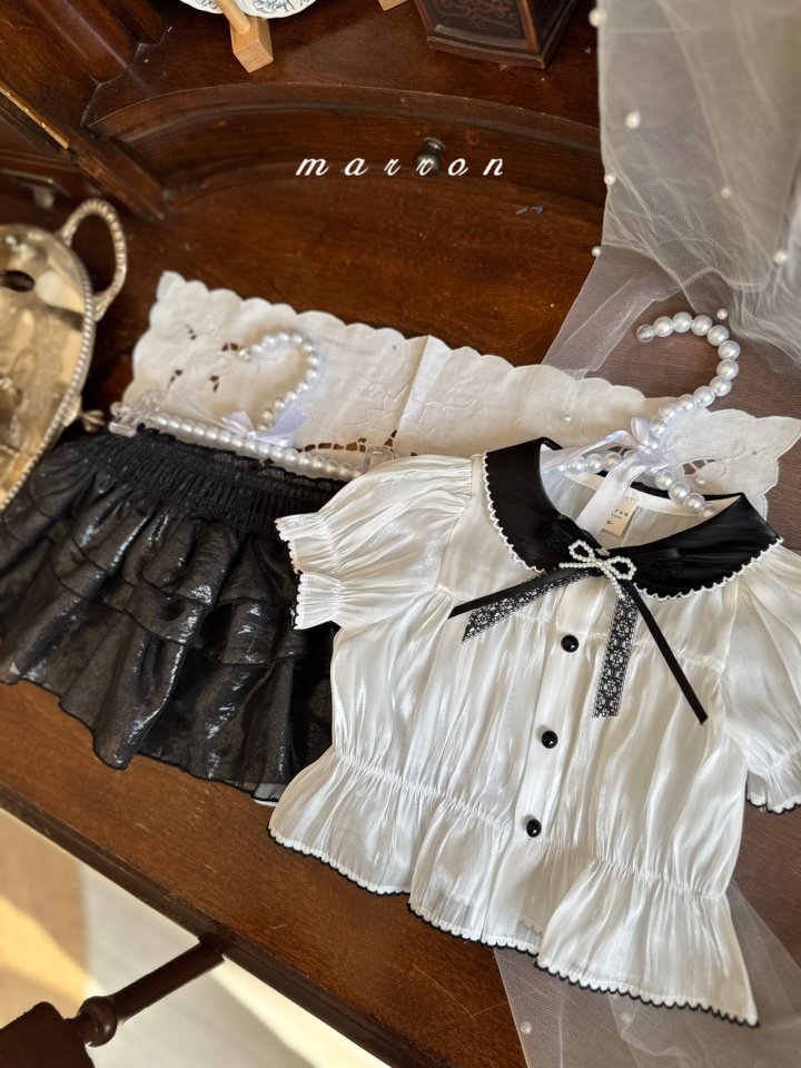 Marron - Korean Baby Fashion - #babywear - Pinkle Skirt - 11