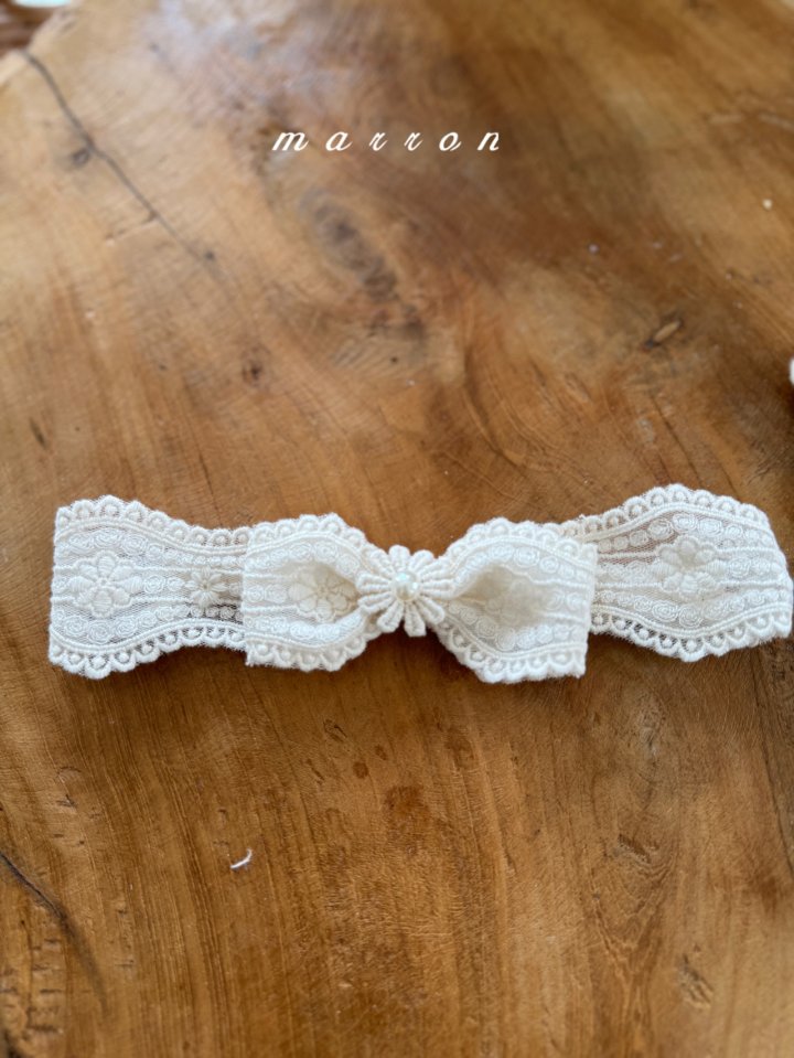 Marron - Korean Baby Fashion - #onlinebabyboutique - Ribbon Headband - 3