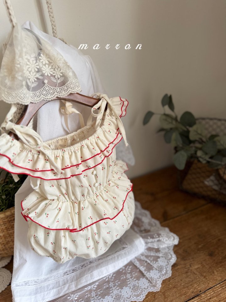 Marron - Korean Baby Fashion - #onlinebabyboutique - Sarah Suit - 5
