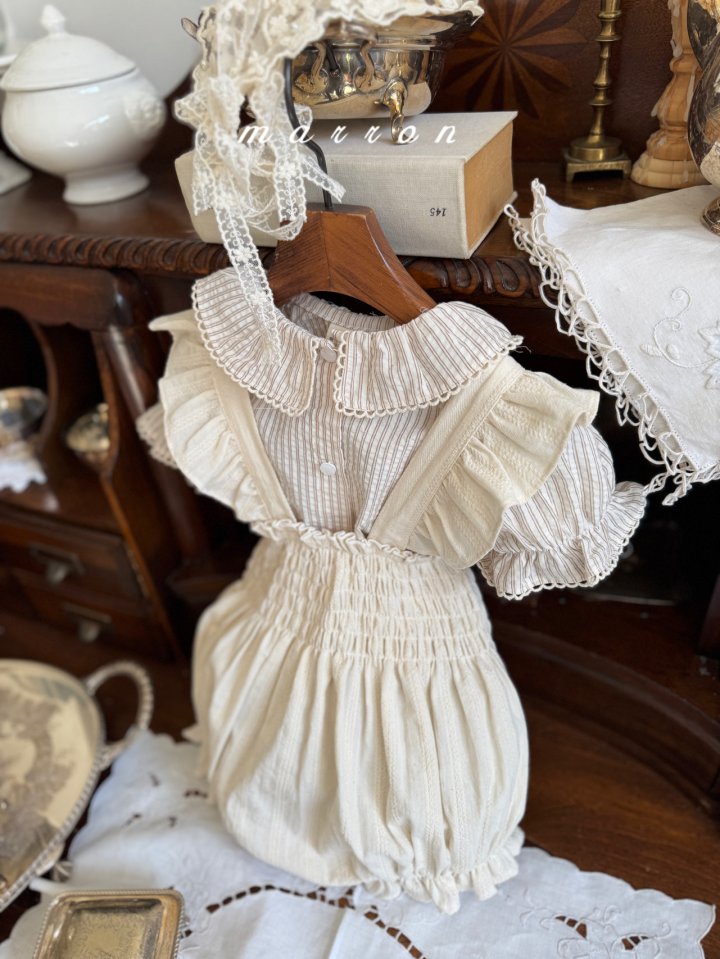 Marron - Korean Baby Fashion - #onlinebabyboutique - Sweet Suit - 11