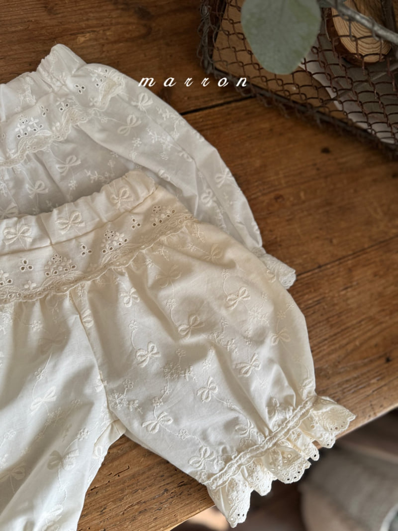 Marron - Korean Baby Fashion - #onlinebabyshop - Butter Set - 12