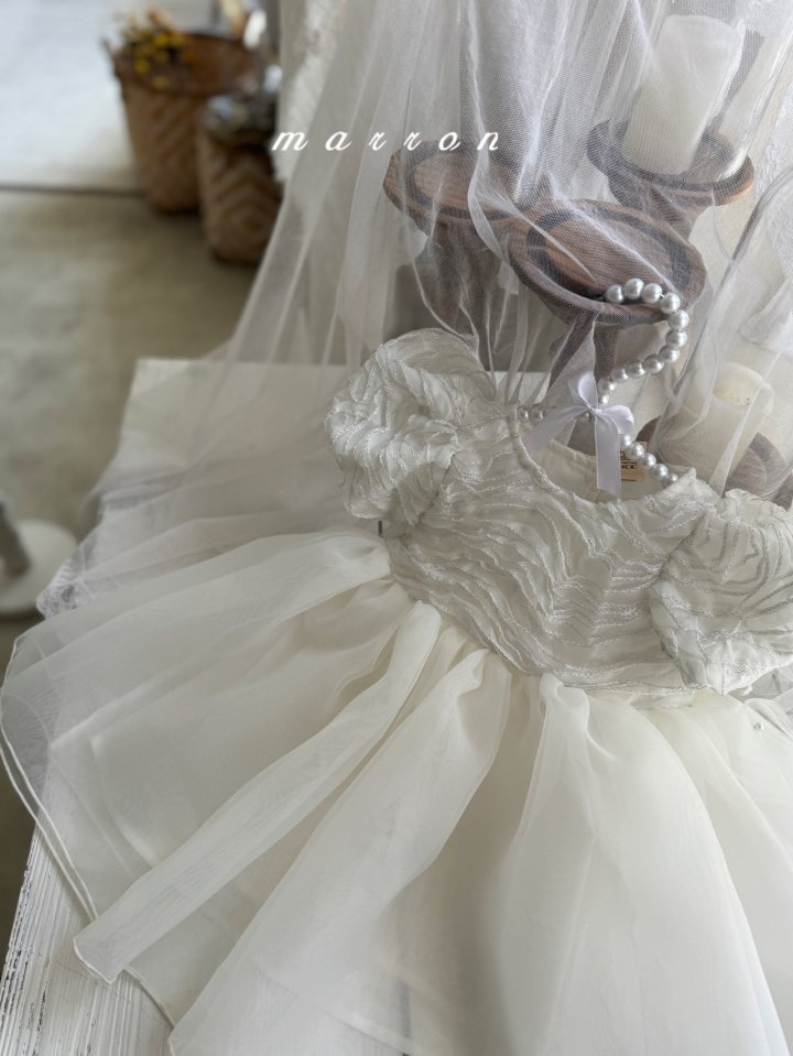 Marron - Korean Baby Fashion - #onlinebabyshop - Dia Dress - 6