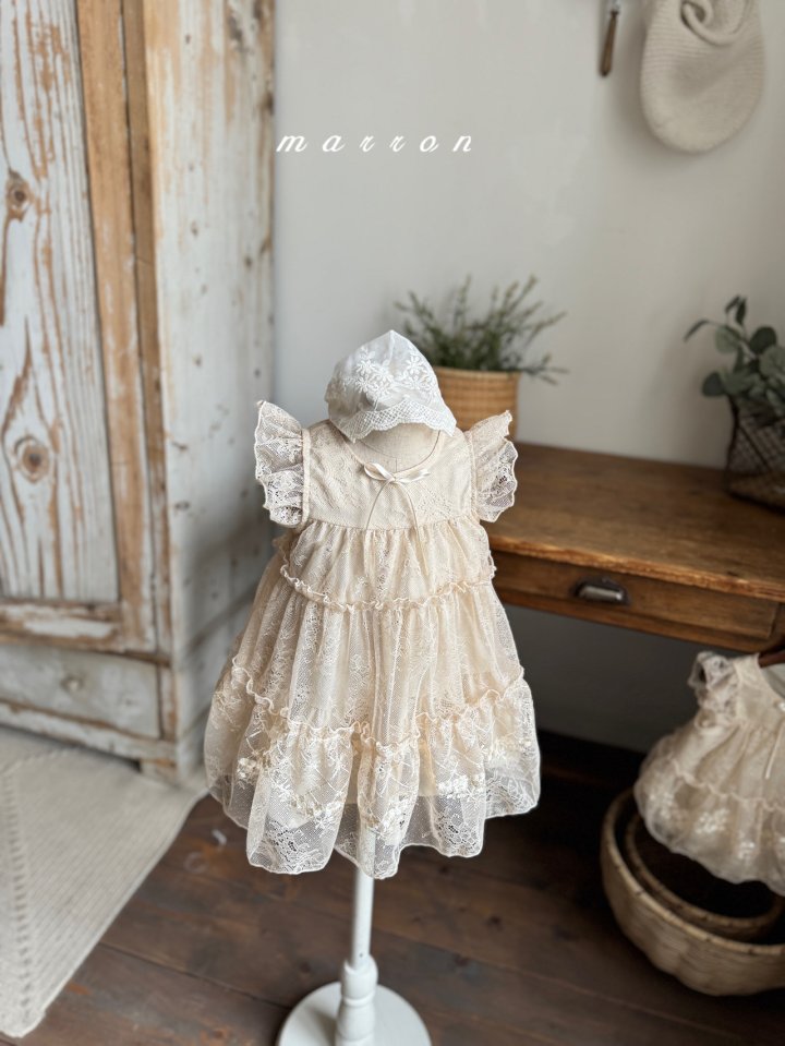 Marron - Korean Baby Fashion - #onlinebabyshop - Sylvia Dress - 5