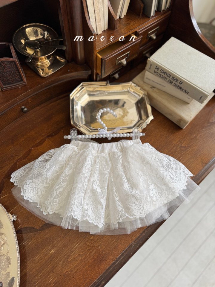 Marron - Korean Baby Fashion - #onlinebabyboutique - Julie Skirt - 4