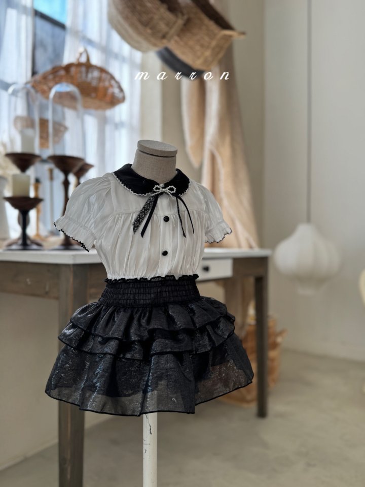 Marron - Korean Baby Fashion - #onlinebabyshop - Ribbon Brooch - 10