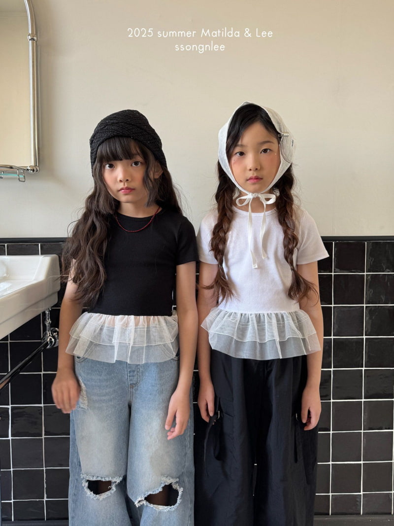 Matilda & Lee - Korean Children Fashion - #kidzfashiontrend - Flow Crop Tee - 4