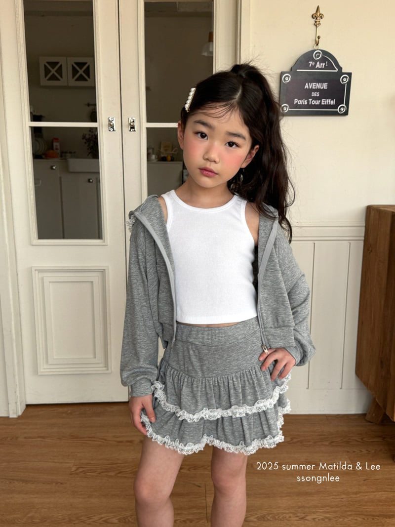Matilda & Lee - Korean Children Fashion - #Kfashion4kids - Cozy Frill Skirt - 3