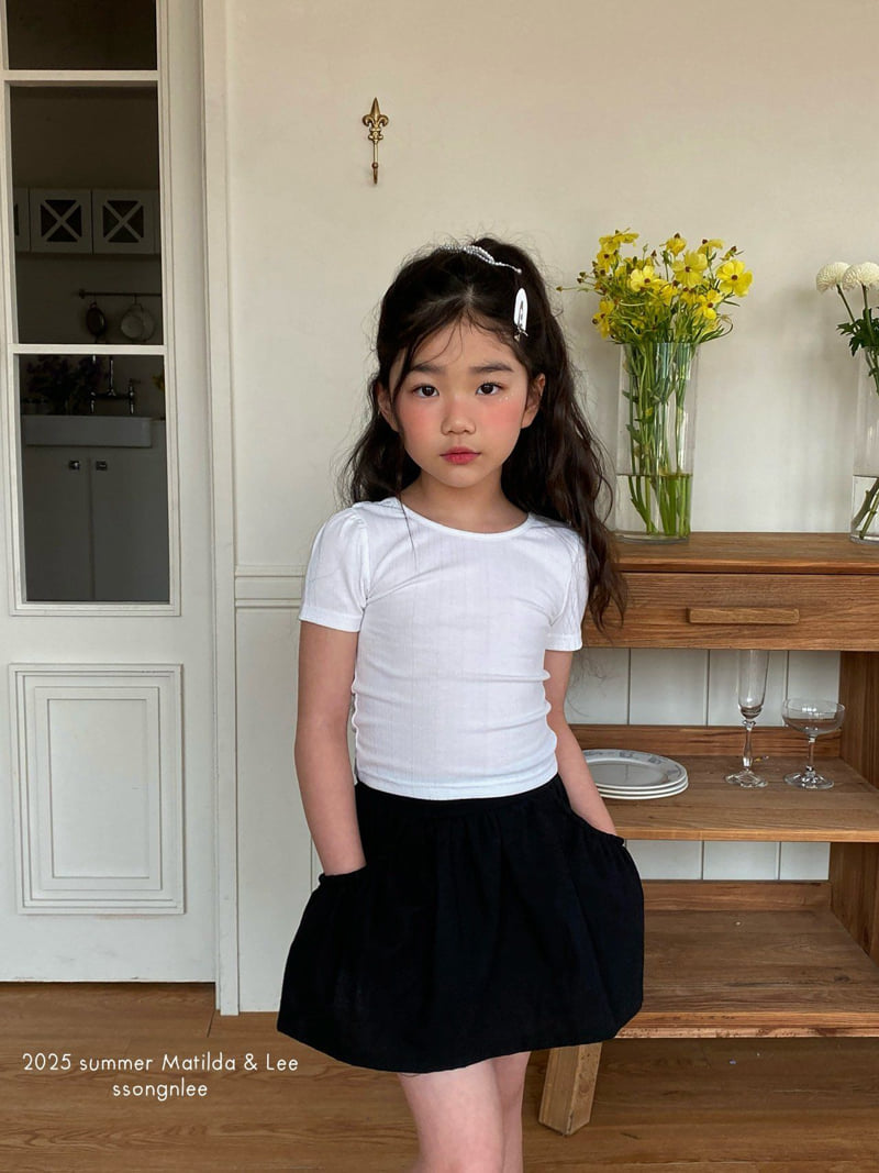 Matilda & Lee - Korean Children Fashion - #Kfashion4kids - Chouchou Knit Tee - 10