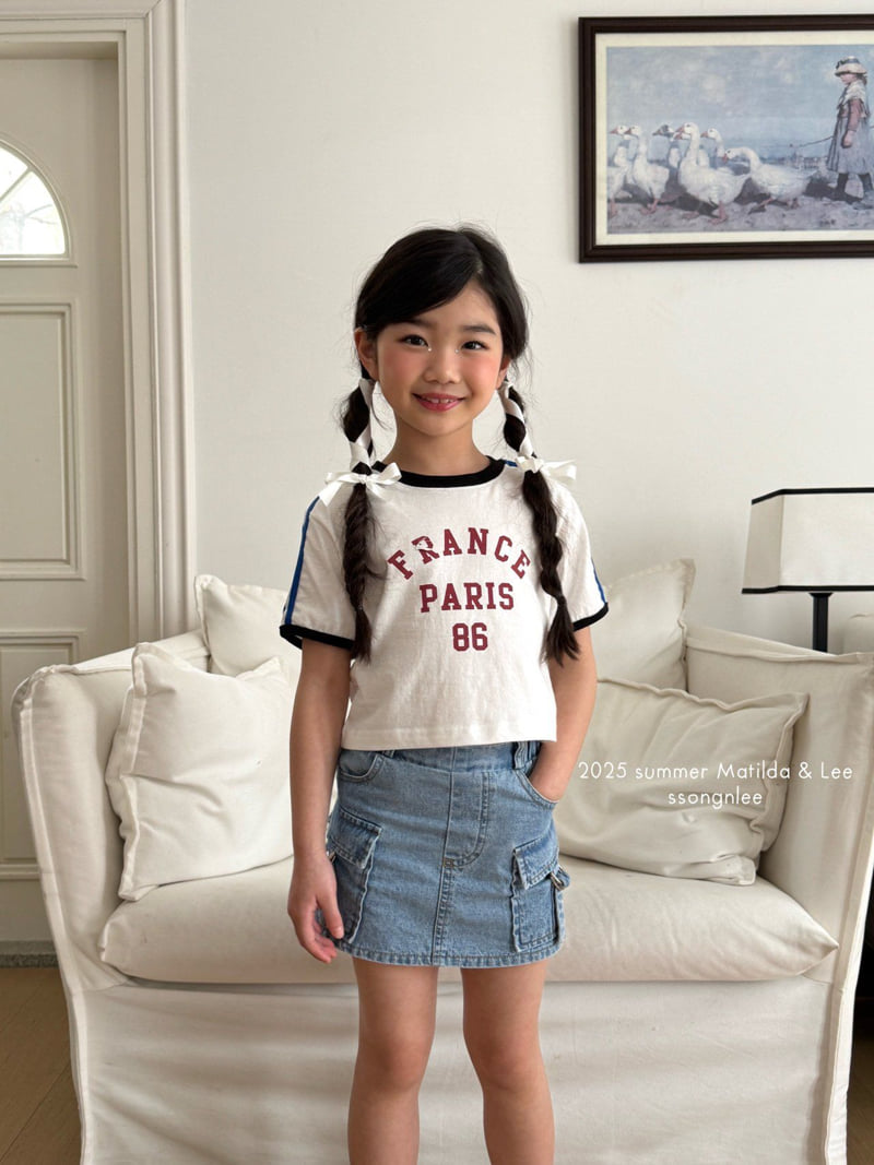 Matilda & Lee - Korean Children Fashion - #Kfashion4kids - Paris Retro Tee - 6