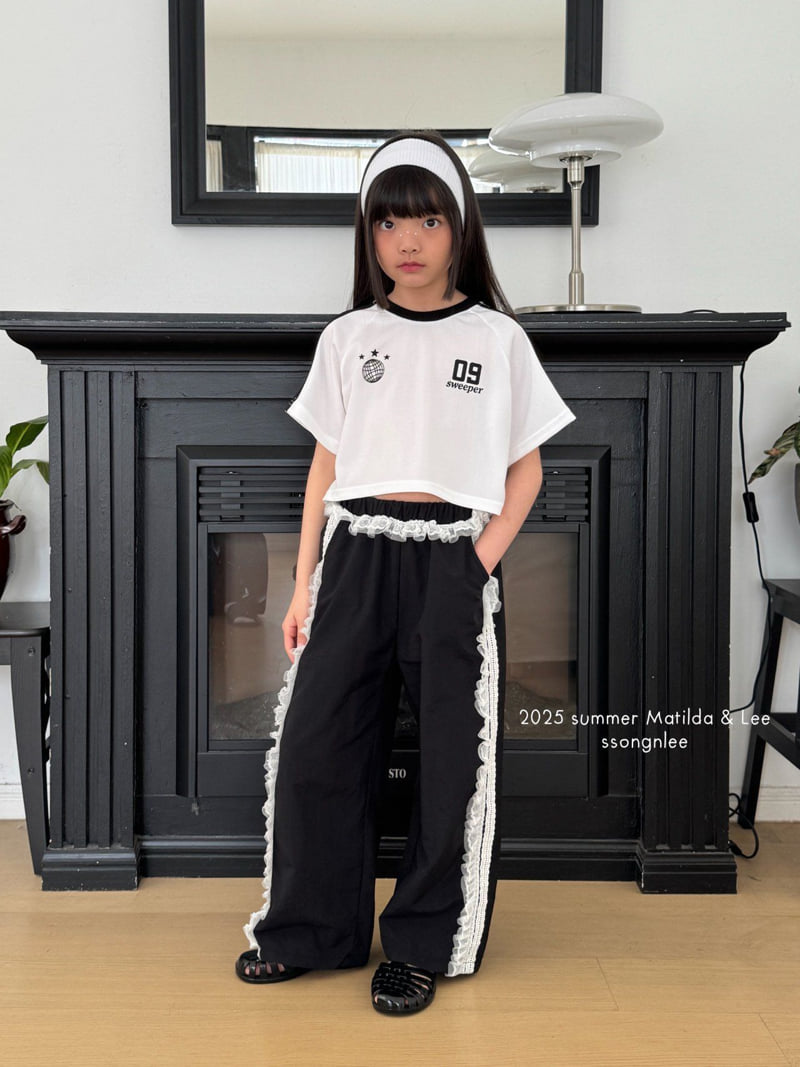 Matilda & Lee - Korean Children Fashion - #Kfashion4kids - Frill Line Pants - 3