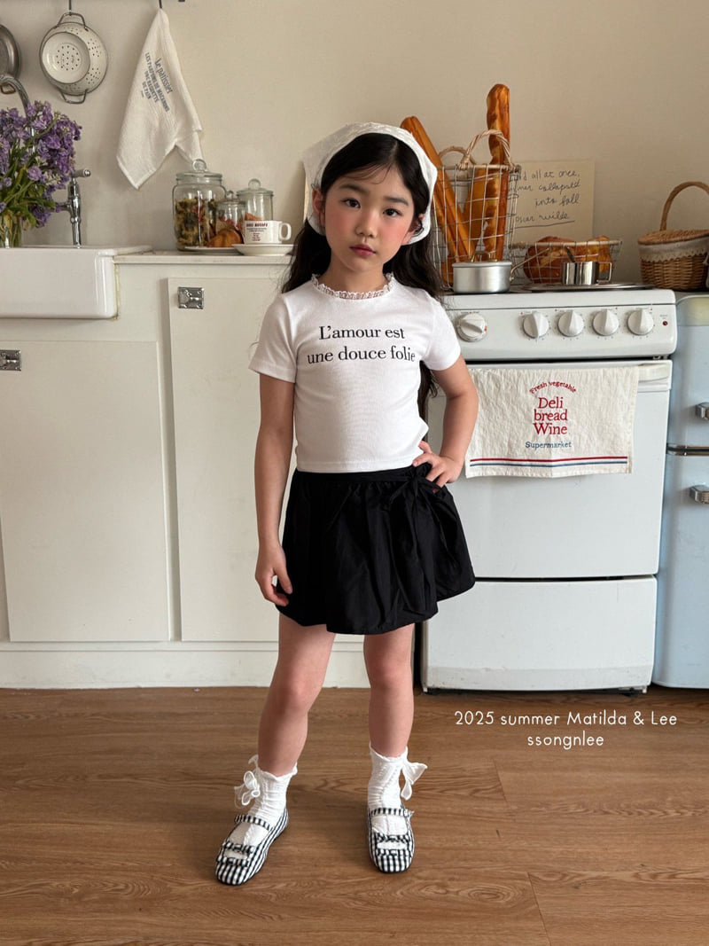 Matilda & Lee - Korean Children Fashion - #Kfashion4kids - Romantic Lace Tee - 6