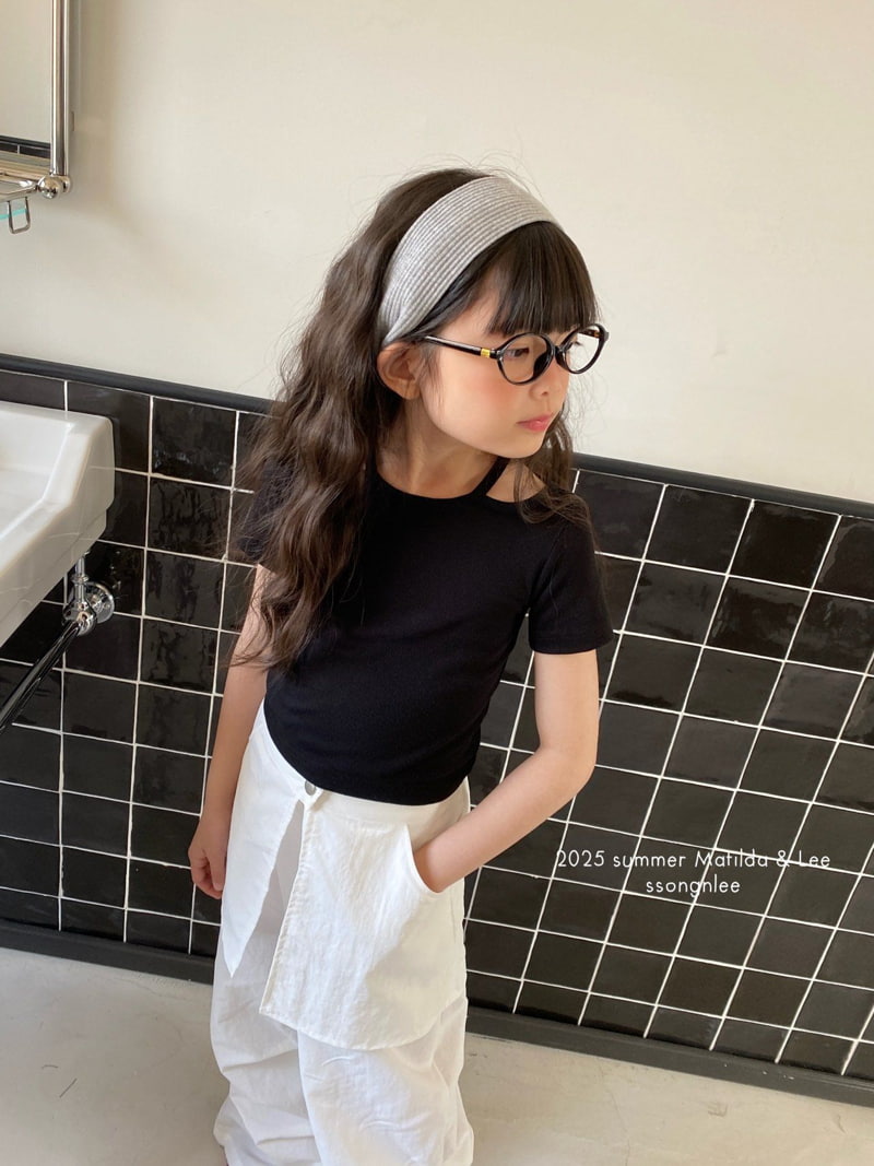 Matilda & Lee - Korean Children Fashion - #childofig - Line Crop Tee - 8