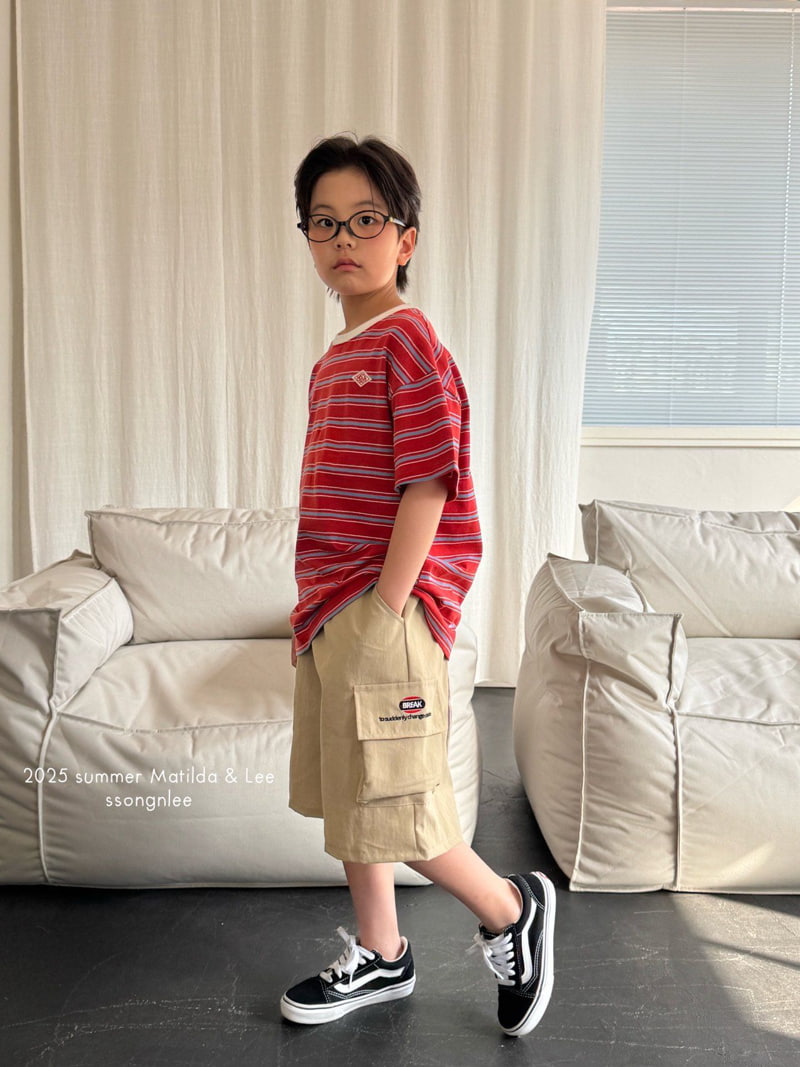 Matilda & Lee - Korean Children Fashion - #childofig - Break Cargo Shorts - 9