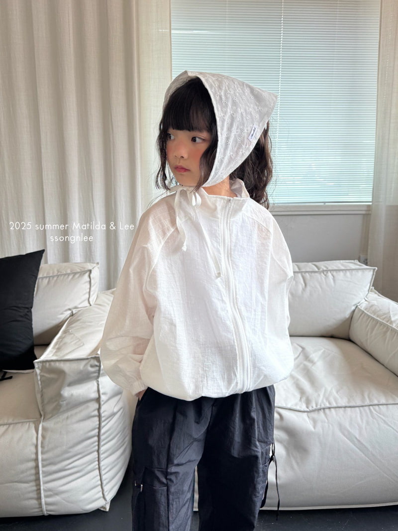 Matilda & Lee - Korean Children Fashion - #childofig - Ribbon Lace Hoodie