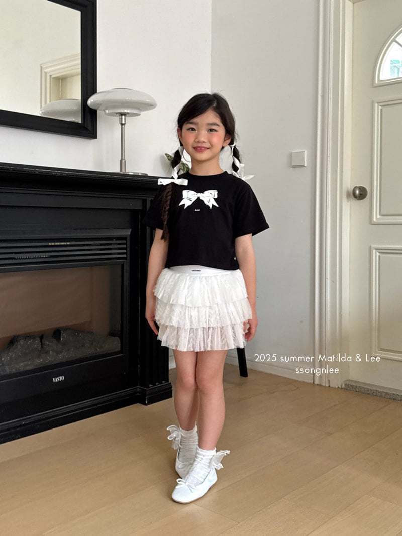 Matilda & Lee - Korean Children Fashion - #childofig - Art Ribbon Tee - 12