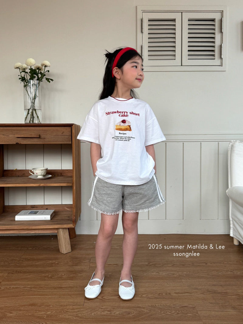 Matilda & Lee - Korean Children Fashion - #prettylittlegirls - Frill Line Shorts - 4