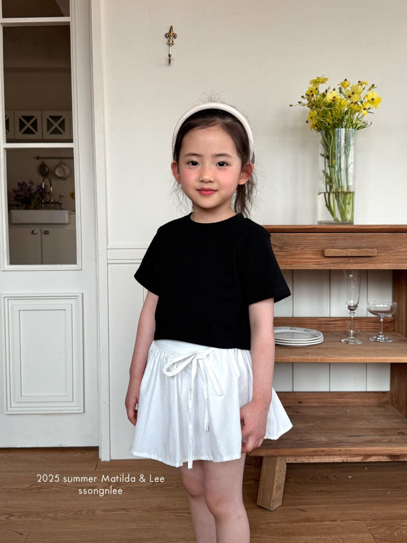 Matilda & Lee - Korean Children Fashion - #childofig - Simple Ribbon Skirt - 3