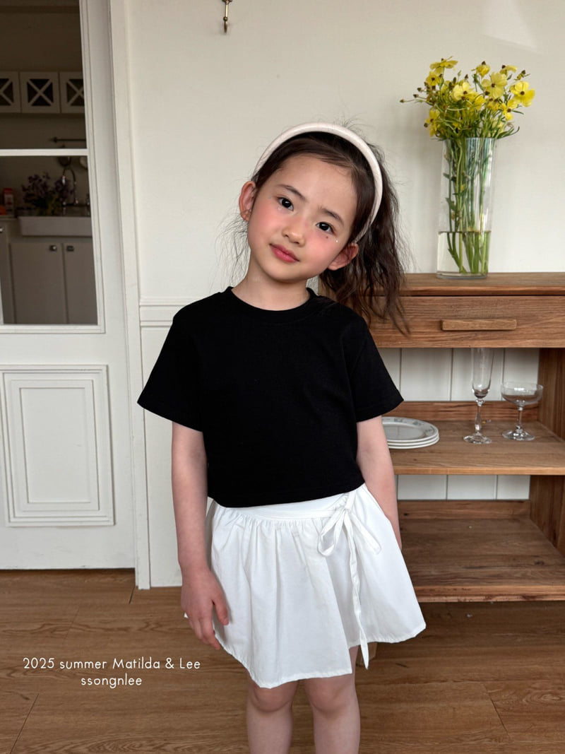 Matilda & Lee - Korean Children Fashion - #childofig - Simple Ribbon Skirt - 4