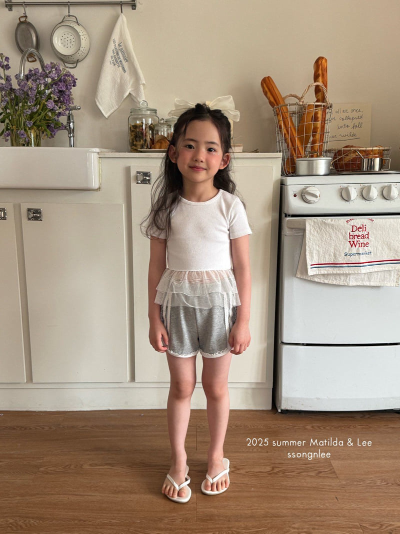 Matilda & Lee - Korean Children Fashion - #childofig - Lace Wrap Shorts - 7